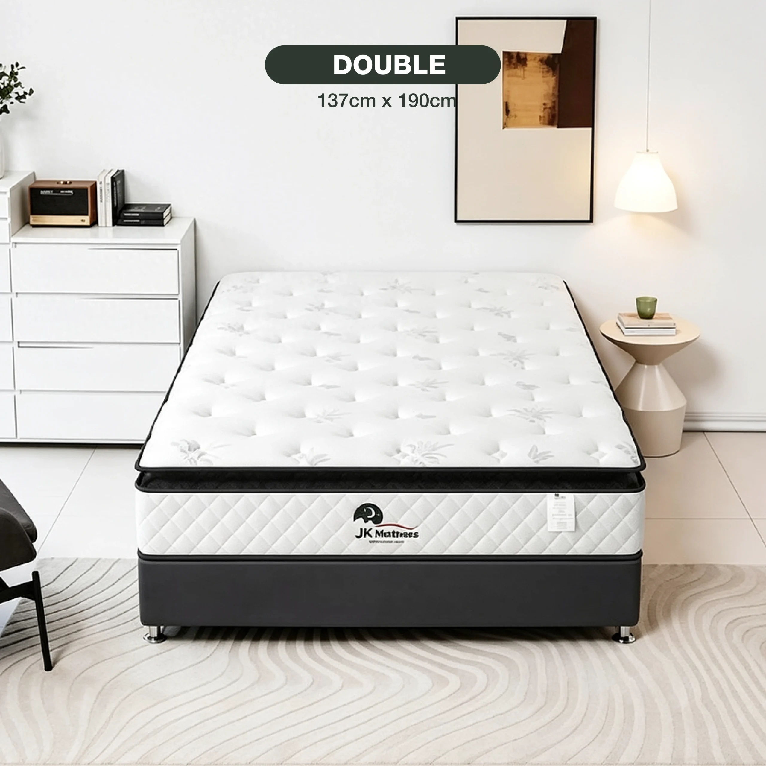Cheap Double Mattress with pocket spring support and Cooling Gel Memory Foam
